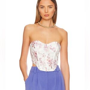 $109 msrp revolve NWT Bardot bustier top sz 2